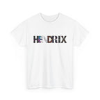 Hendrix Graphic Tee — Retro Psychedelic Band Name T-Shirt