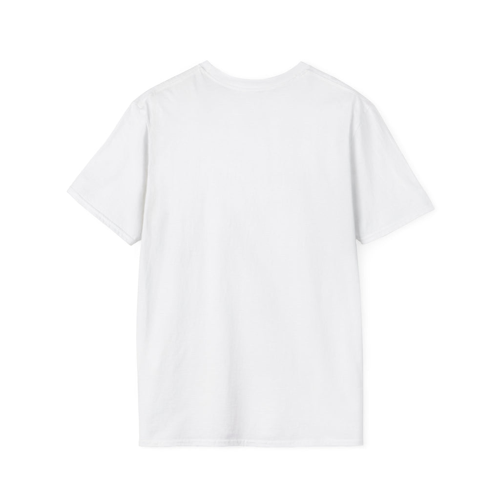 Smile Script Tee — Minimalist White T-Shirt with Elegant Cursive Text