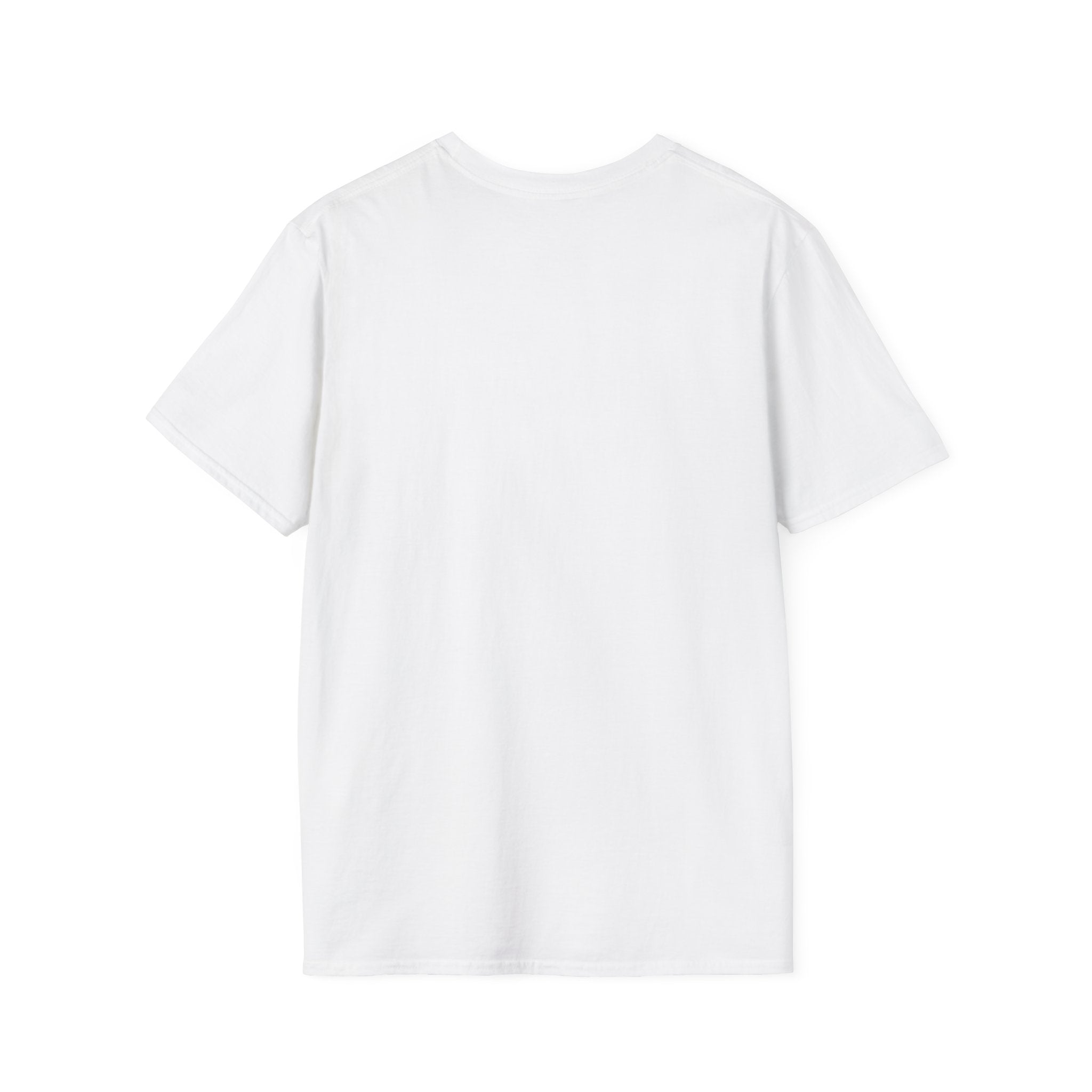 Smile Script Tee — Minimalist White T-Shirt with Elegant Cursive Text